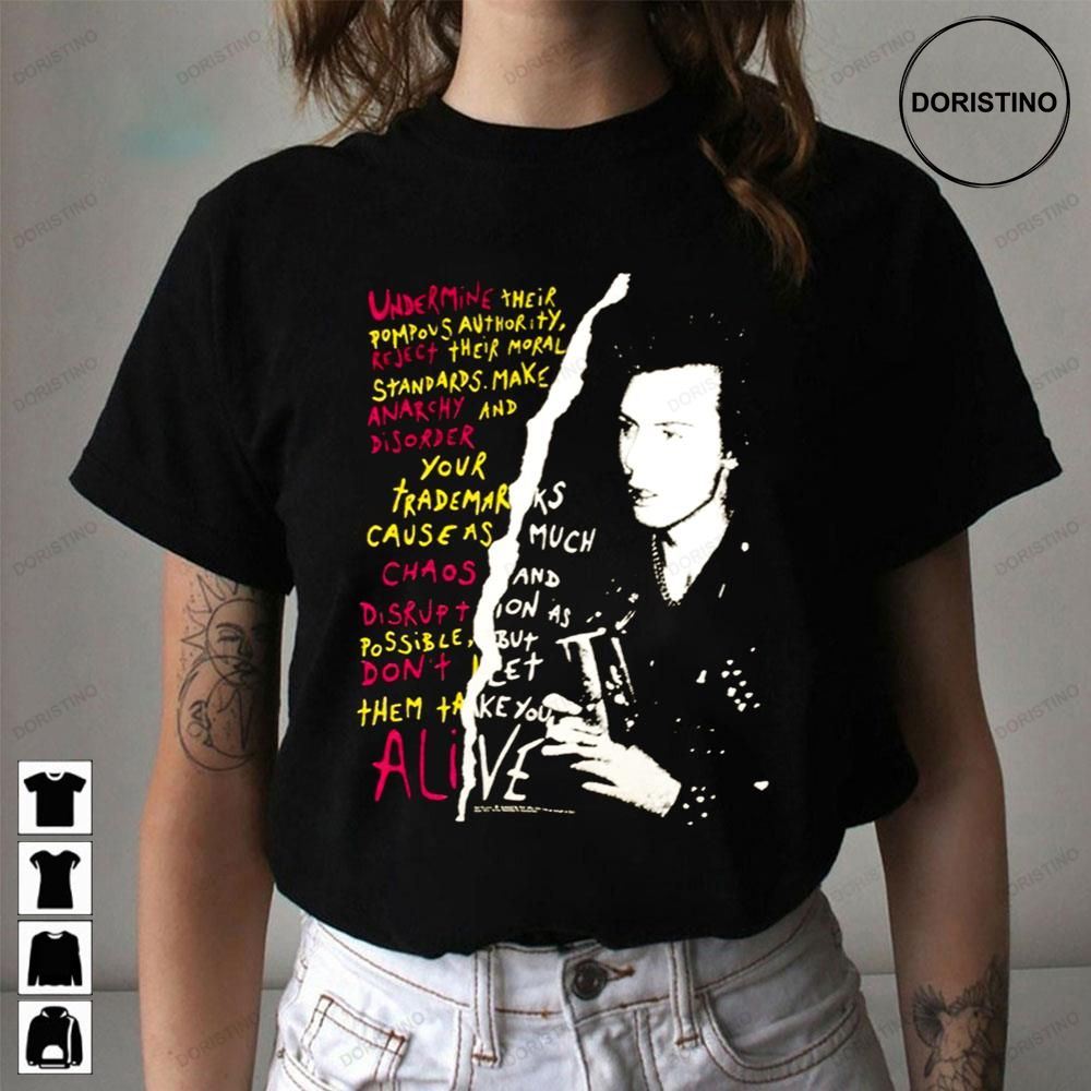 Art Sid Vicious Limited Edition T-shirts